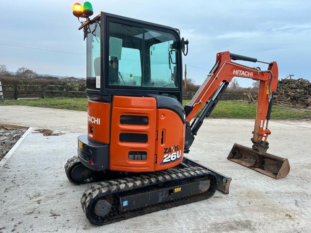 Hitachi ZX 26 U-6 Mini rýpadlá < 7t