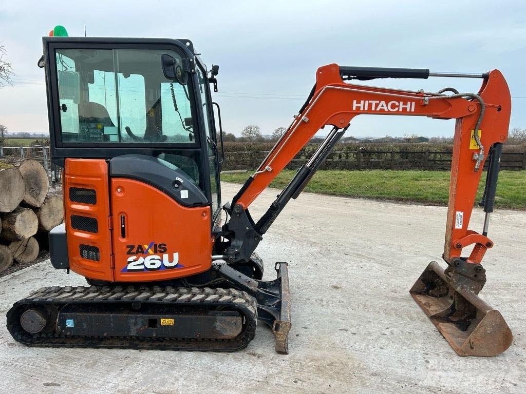 Hitachi ZX 26 U-6 Mini rýpadlá < 7t