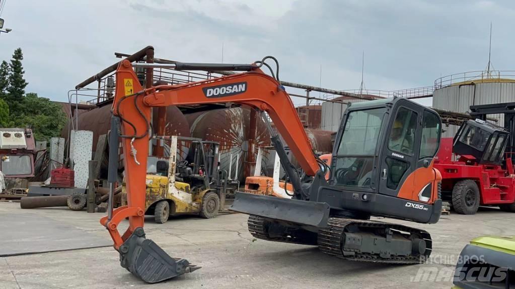 Doosan DX 55 Mini rýpadlá < 7t