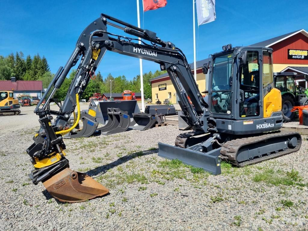 Hyundai HX 55 ACR Mini rýpadlá < 7t