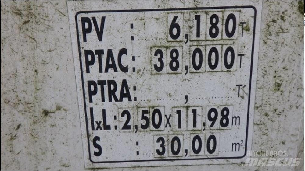 Trailor SYY3CE Cisternové prívesy