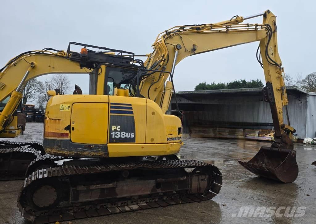 Komatsu PC 138 Pásové rýpadlá