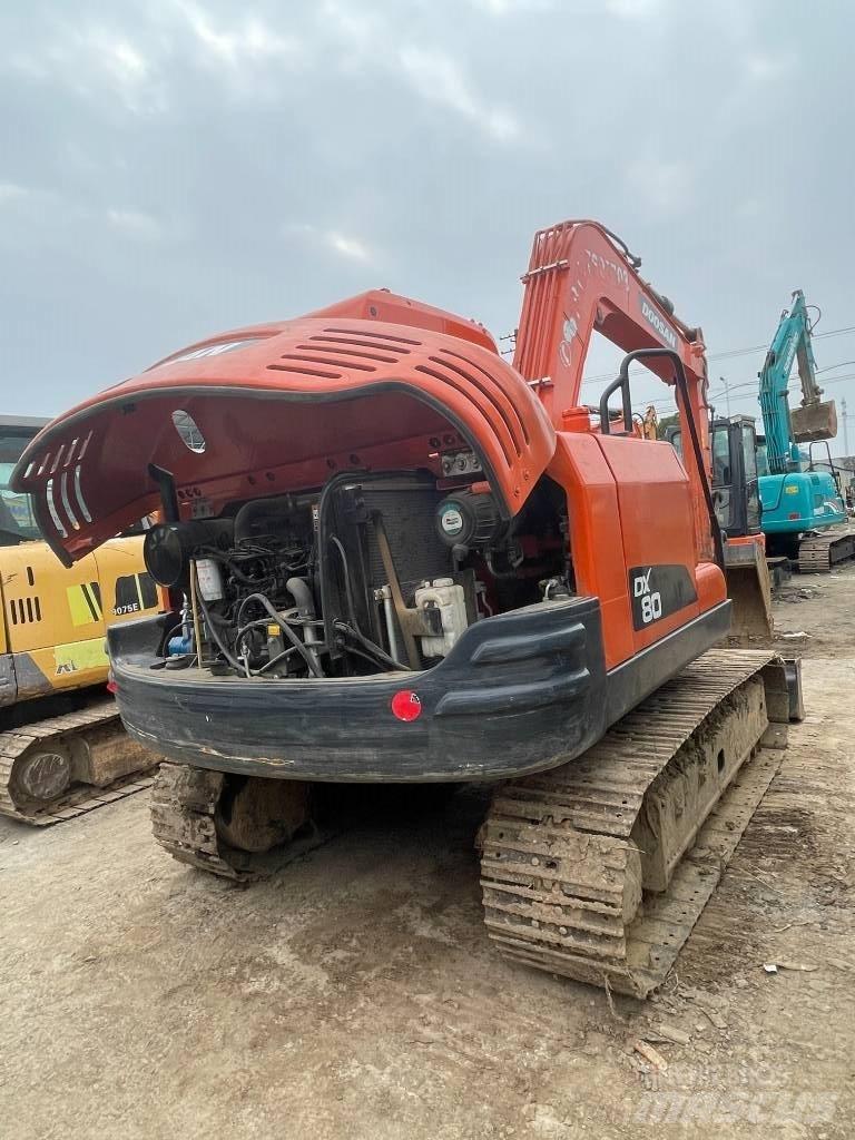 Doosan DX80 Mini rýpadlá < 7t