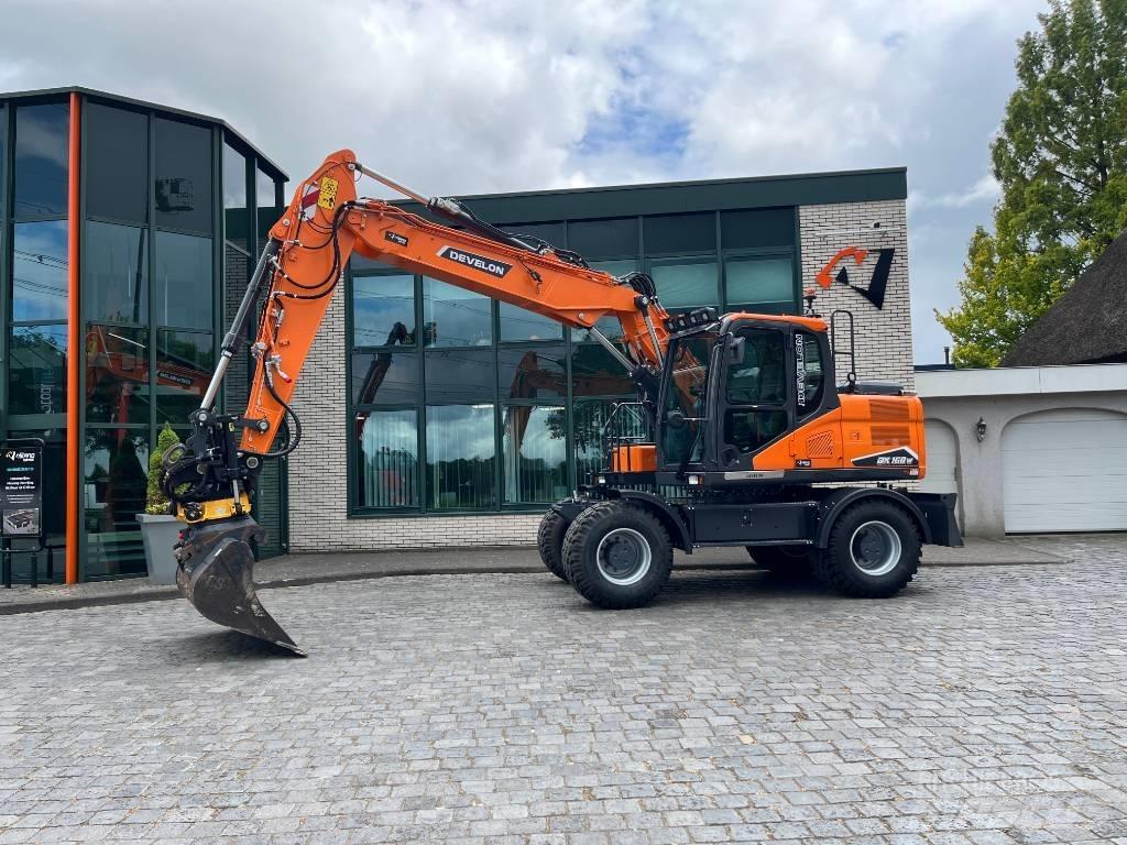 Develon DX 160 W-7 Kolesové rýpadlá