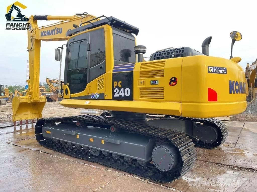 Komatsu PC240 Pásové rýpadlá