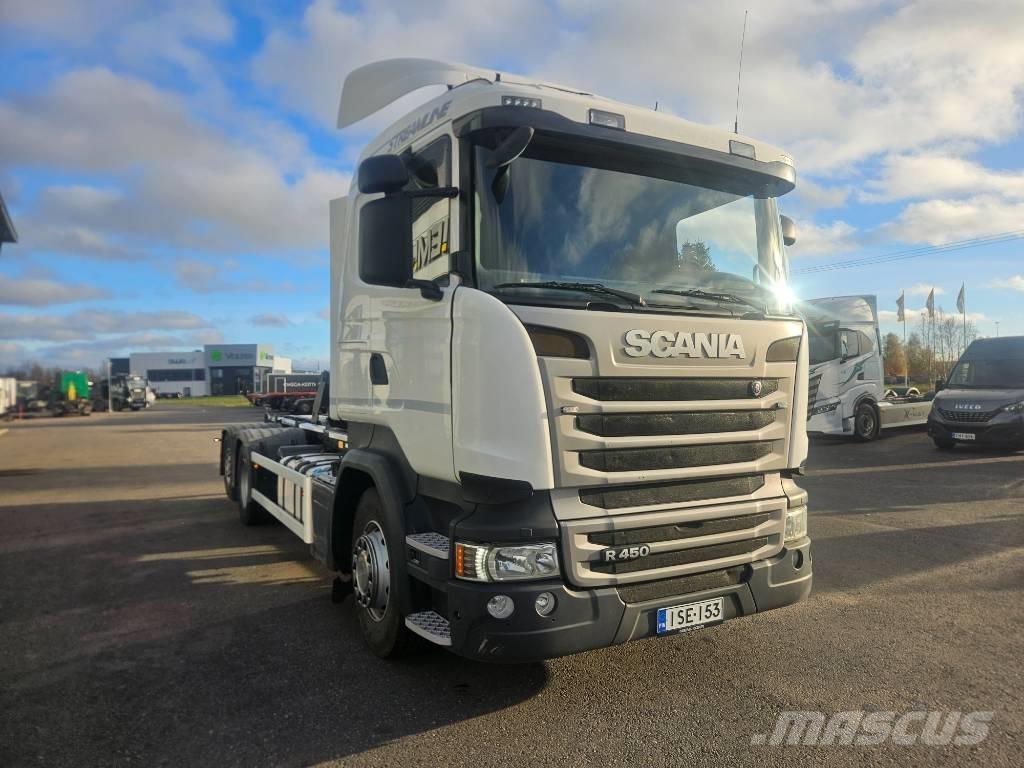 Scania R 450 6x2*4 Hákový nosič kontajnerov