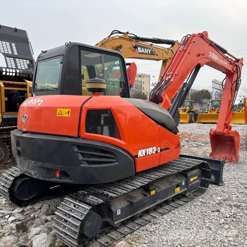 Kubota KX 183 Pásové rýpadlá