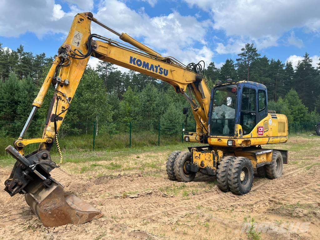Komatsu PW 160 ES-7K Kolesové rýpadlá