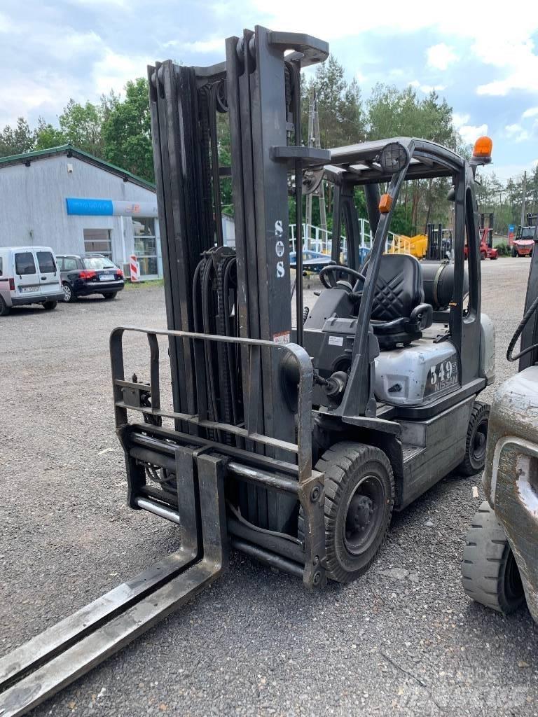 Nissan U1D2A25PQ LPG vozíky