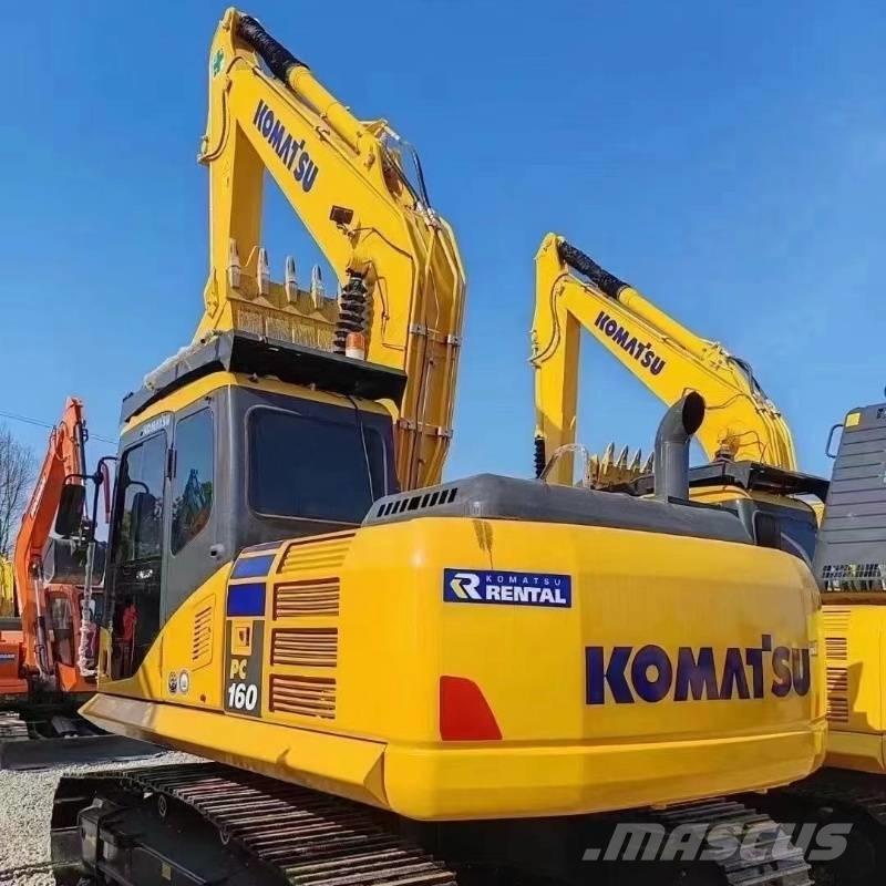Komatsu PC 160 Pásové rýpadlá