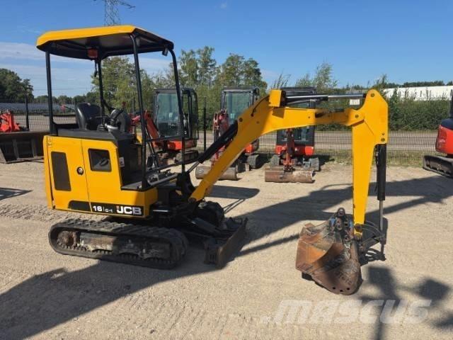 JCB 16 C Mini rýpadlá < 7t