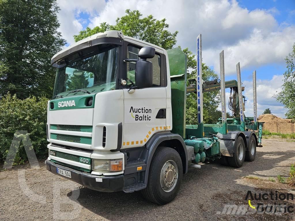 Scania R 124 GB Lesné traktory