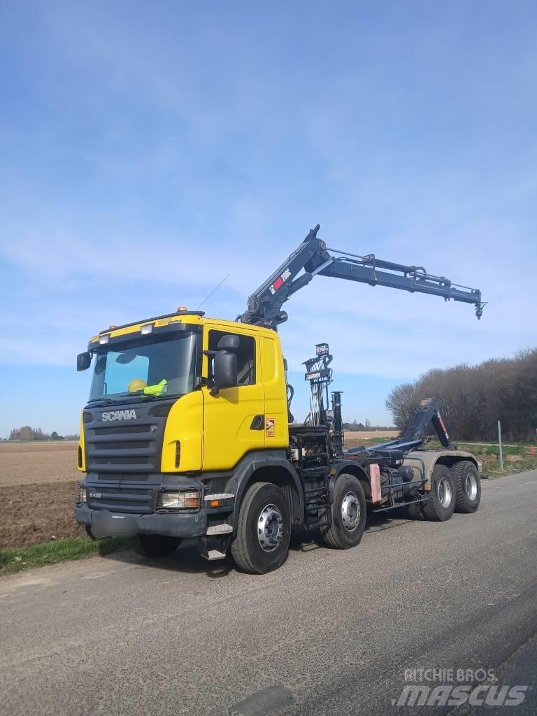 Scania R 420 Hákový nosič kontajnerov