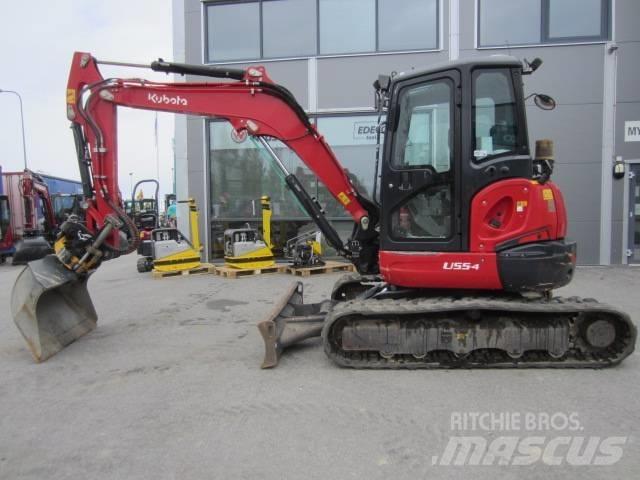 Kubota U 55-4 Mini rýpadlá < 7t