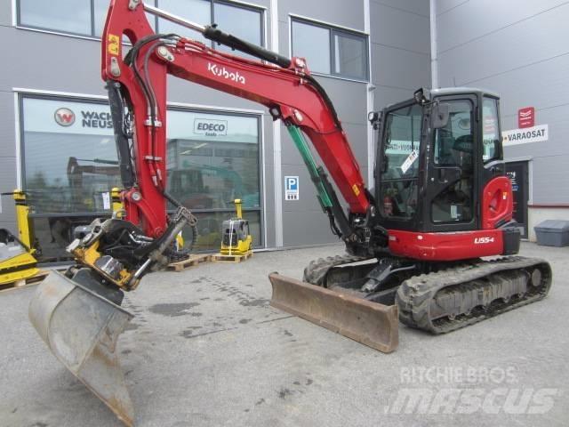 Kubota U 55-4 Mini rýpadlá < 7t