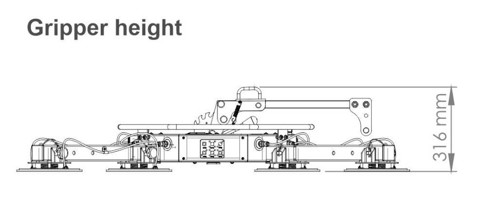 Befard XP602 Drapáky