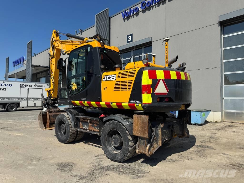 JCB JS 175 Kolesové rýpadlá