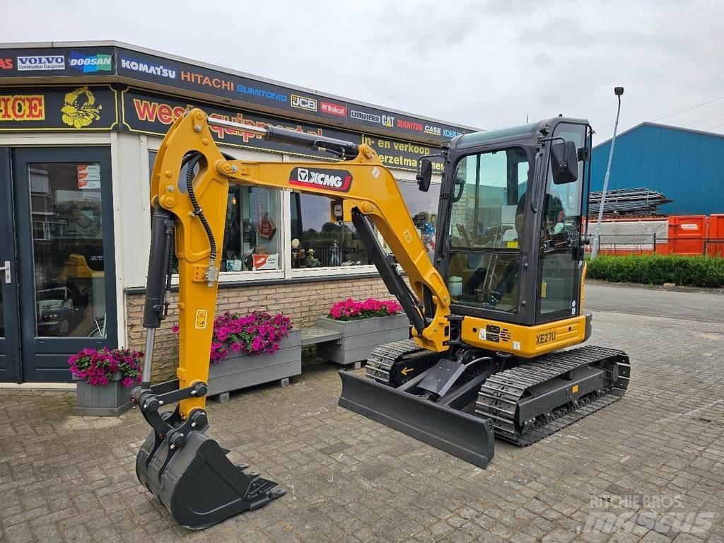 XCMG XE27U Mini rýpadlá < 7t