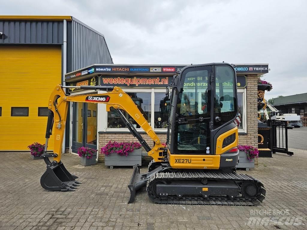 XCMG XE27U Mini rýpadlá < 7t