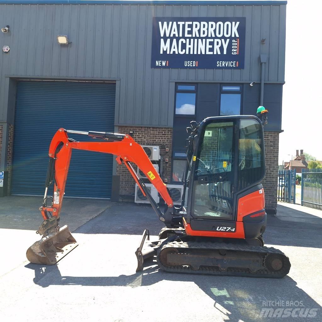 Kubota U 27-4 Mini rýpadlá < 7t
