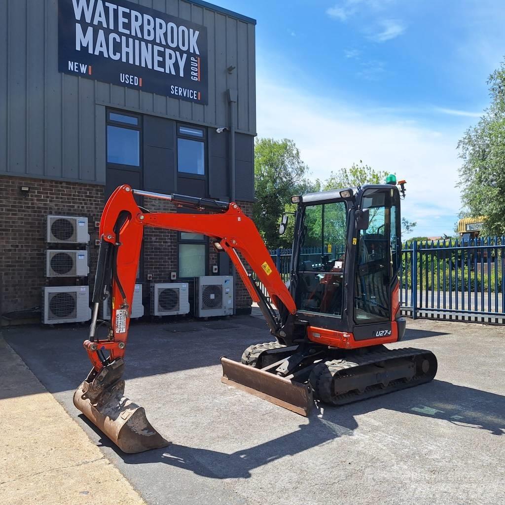 Kubota U 27-4 Mini rýpadlá < 7t