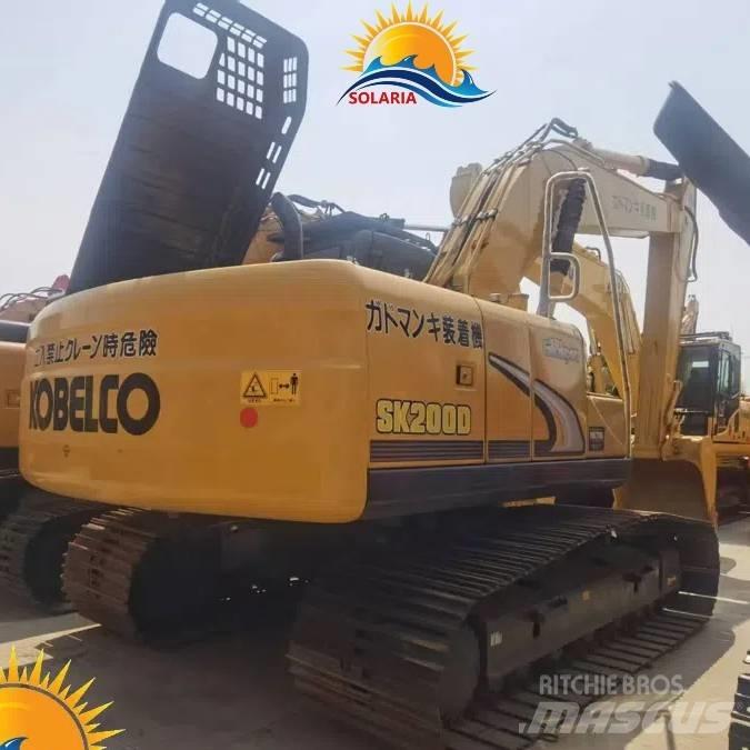 Kobelco SK 200 Pásové rýpadlá