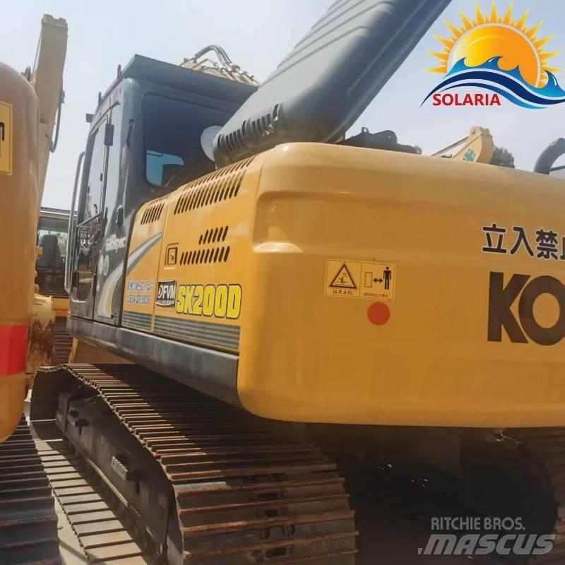 Kobelco SK 200 Pásové rýpadlá
