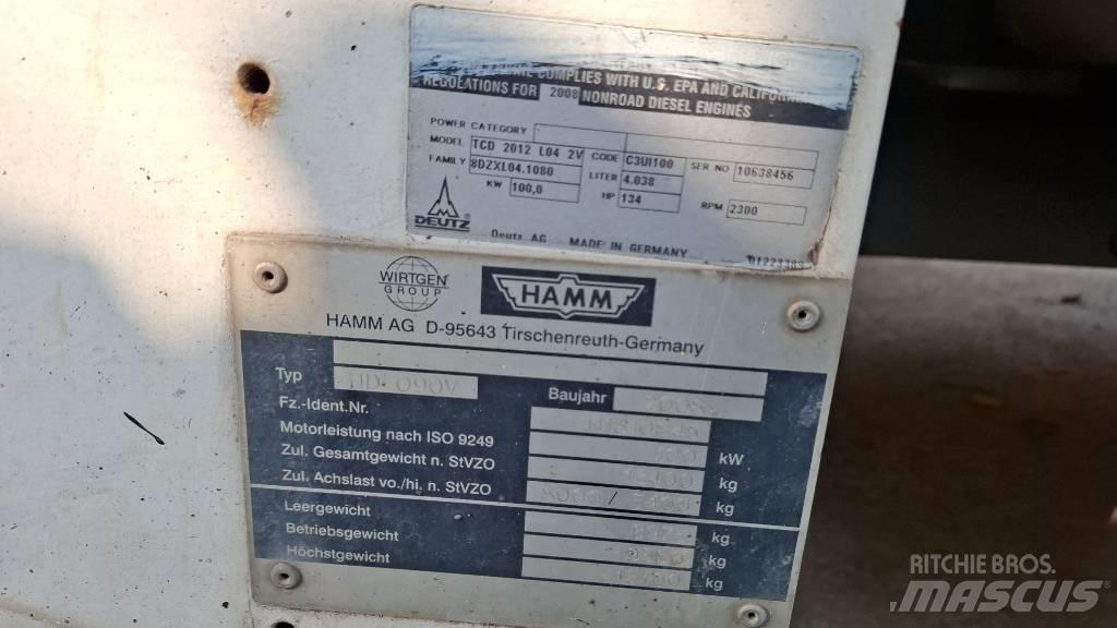 Hamm HDO 90 V Tandemové valce