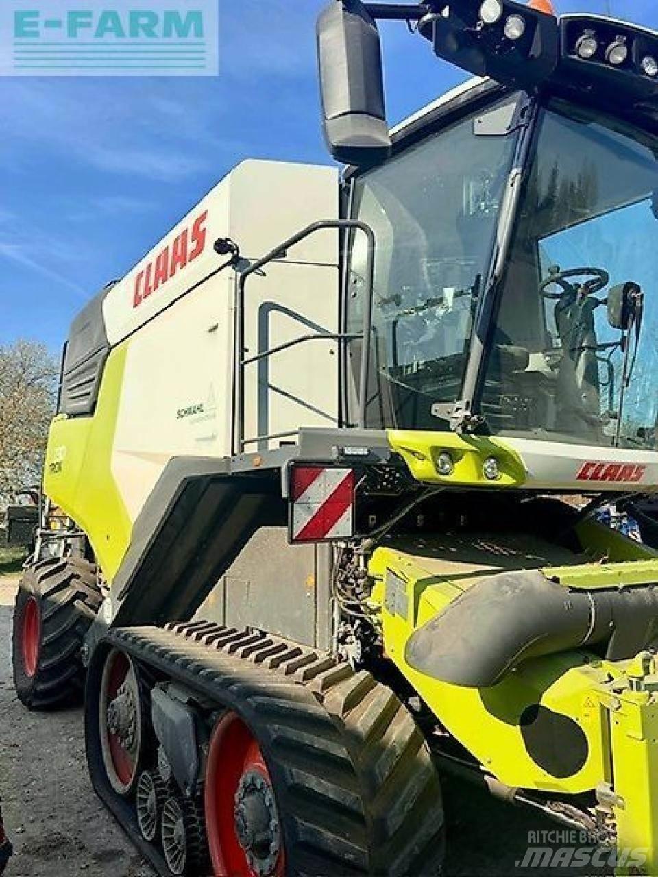 CLAAS trion 730tt Kombinované zberacie stroje