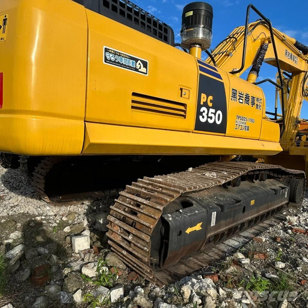 Komatsu 350-7 Pásové rýpadlá