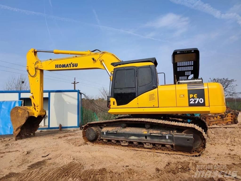 Komatsu PC 270 Pásové rýpadlá