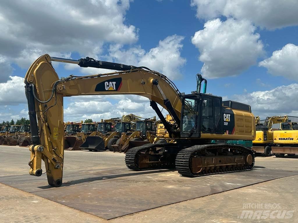 CAT 352F Pásové rýpadlá