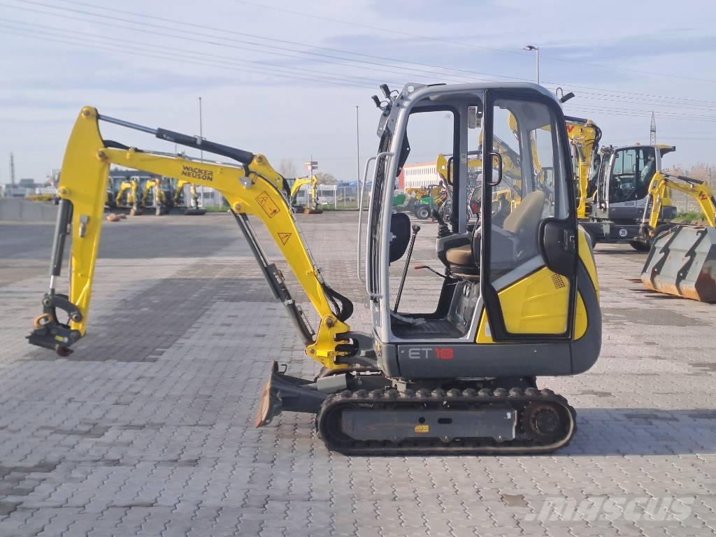 Wacker Neuson ET18 Pásové rýpadlá