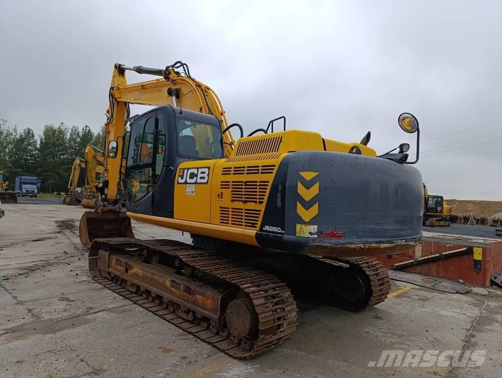 JCB JS 260 Pásové rýpadlá