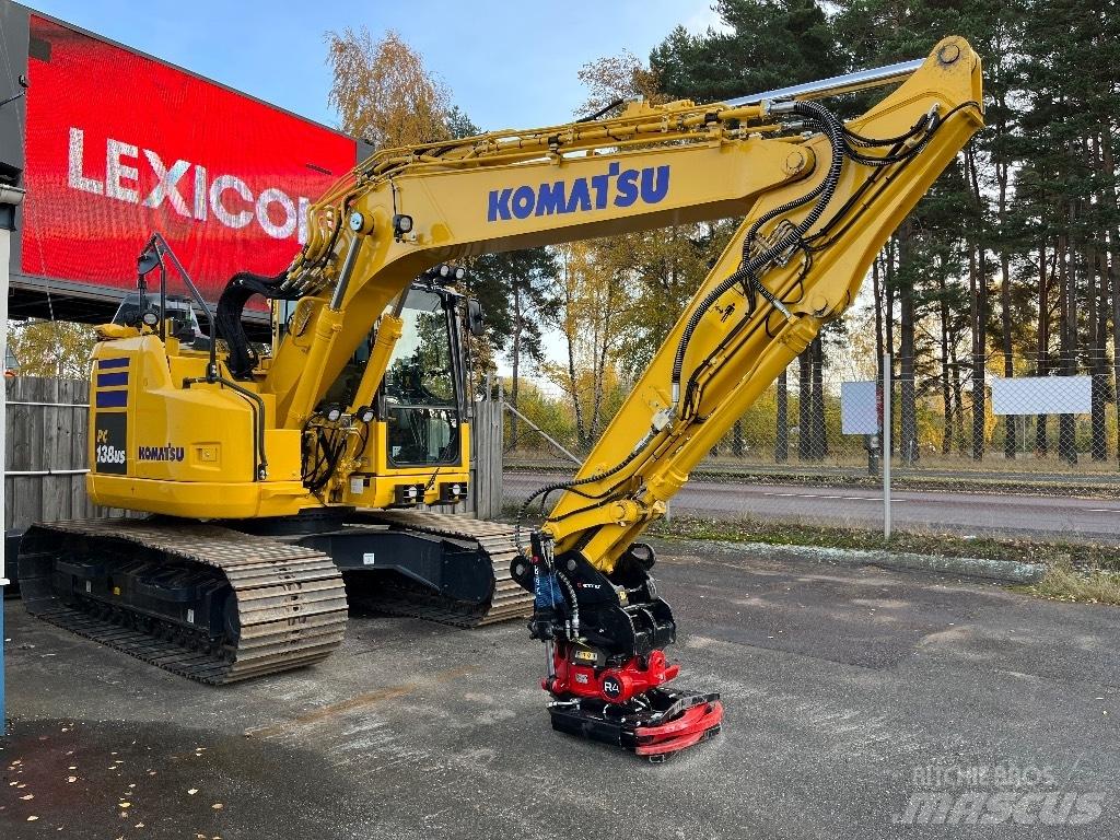Komatsu PC138US-11 Pásové rýpadlá
