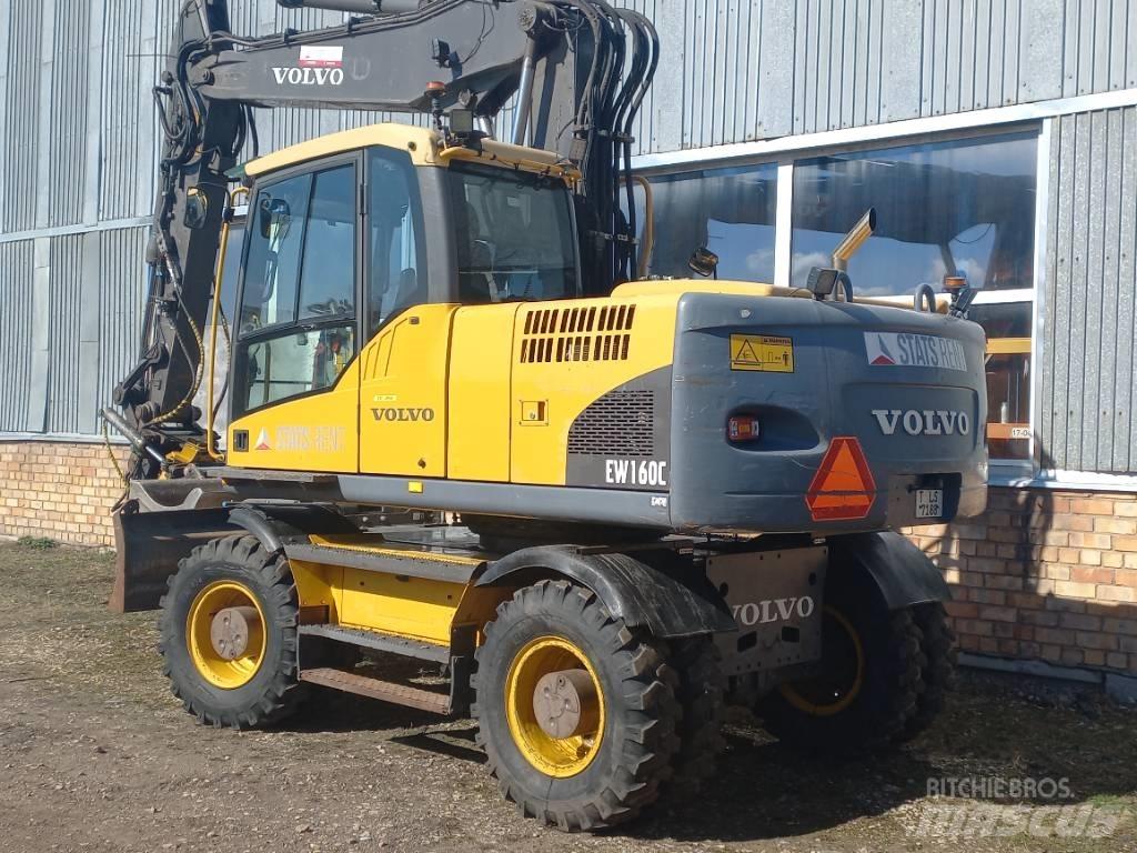 Volvo EW 160 C Kolesové rýpadlá