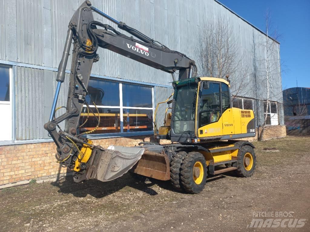 Volvo EW 160 C Kolesové rýpadlá