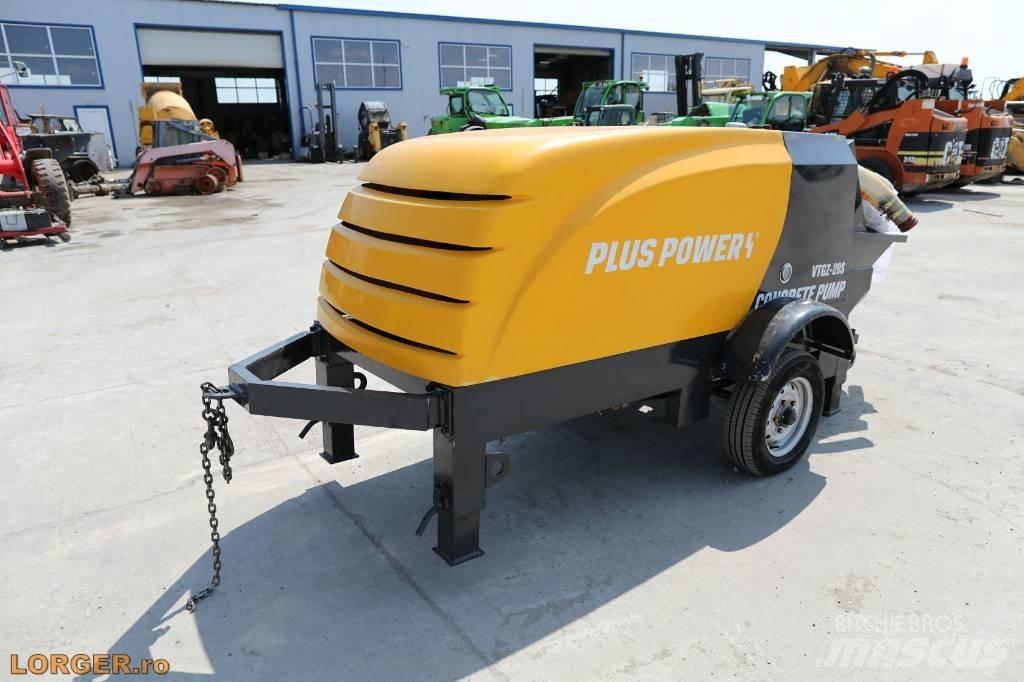 Plus Power VTGZ - 20S Nákladné autá s čerpadlami betónu
