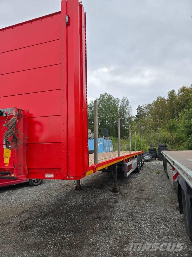 Kel-Berg kelberg Valníkové návesy/Návesy sa sklápacím bočnicami