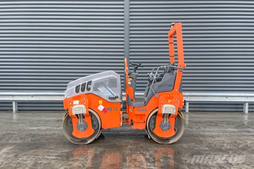 Hamm HD 12 VV Tandemové valce