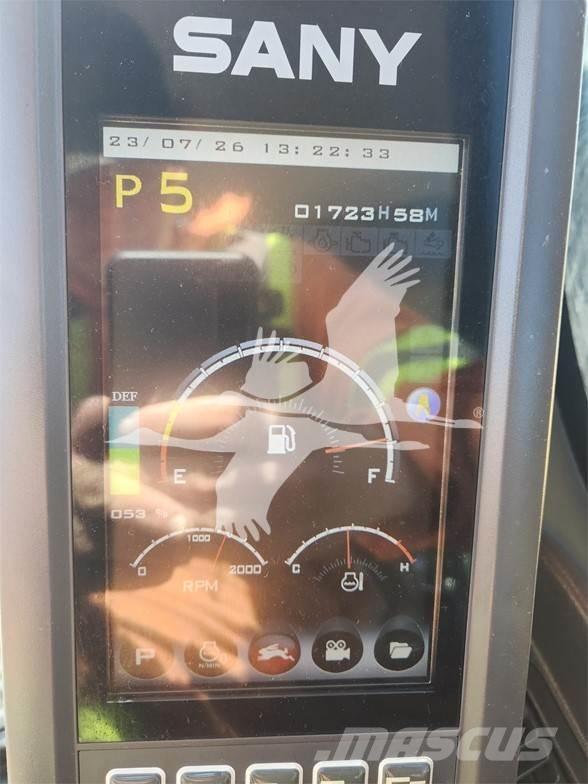 Sany SY265C Pásové rýpadlá
