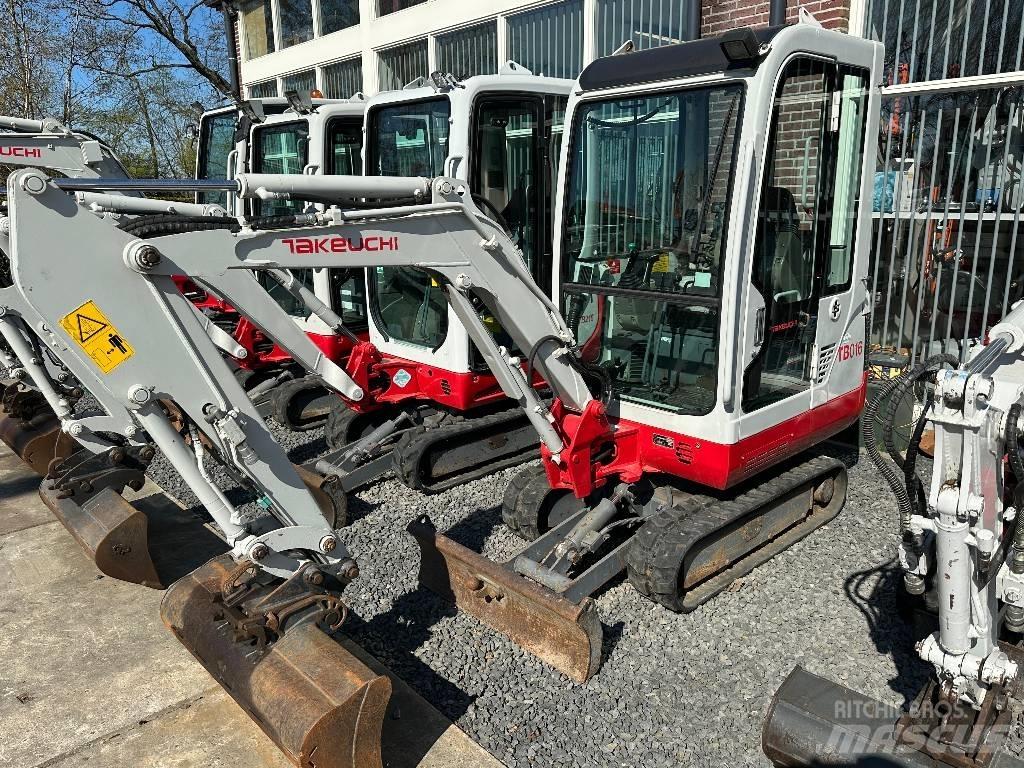 Takeuchi TB 016 Mini rýpadlá < 7t