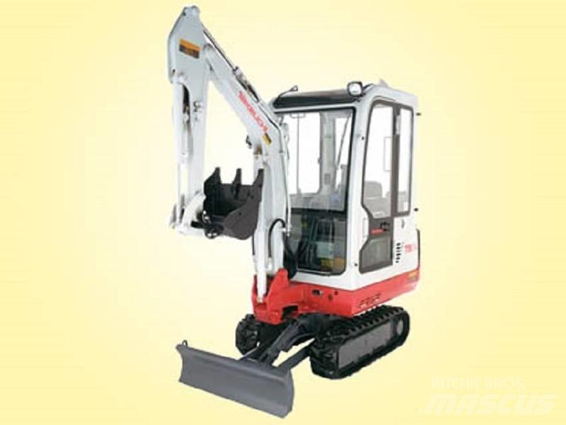 Takeuchi TB016 Mini rýpadlá < 7t