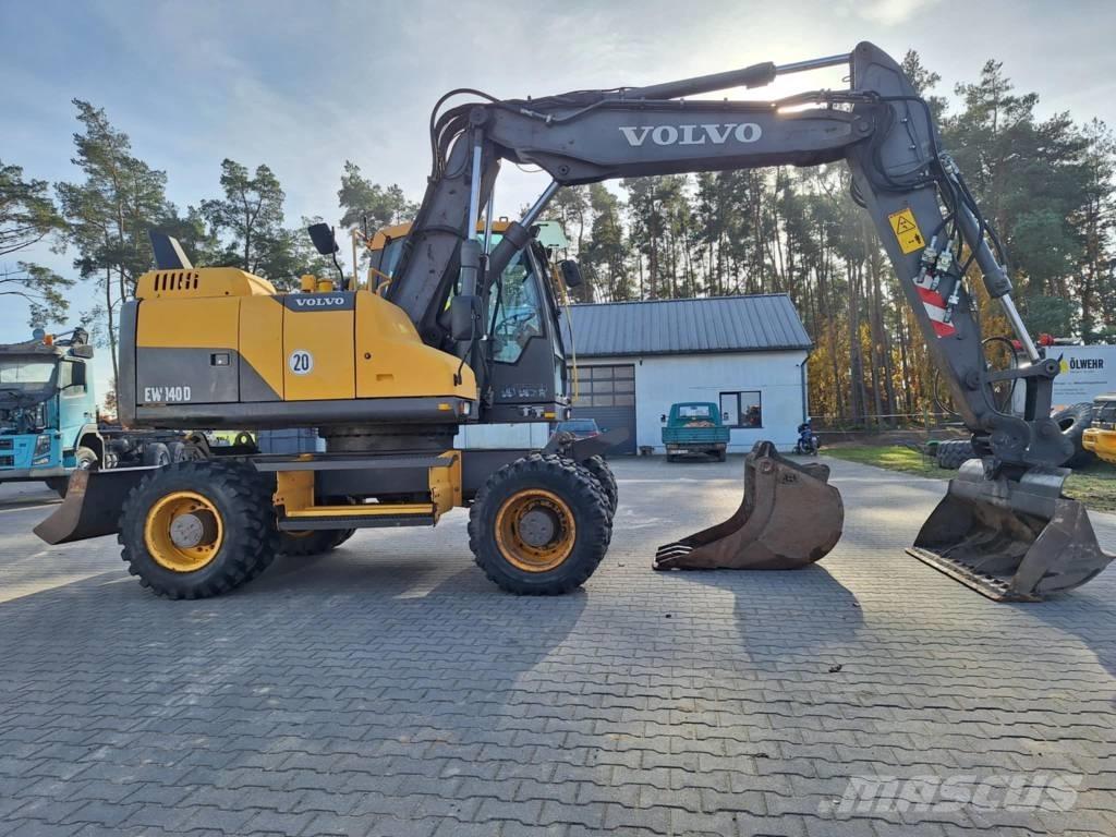 Volvo EW 140 D Kolesové rýpadlá