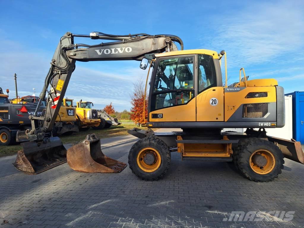 Volvo EW 140 D Kolesové rýpadlá