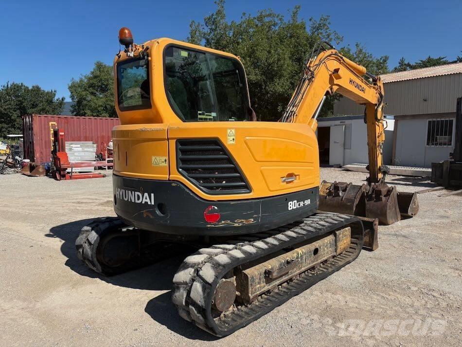 Hyundai R 80 CR-9A Midi rýpadlá 7 t - 12 t