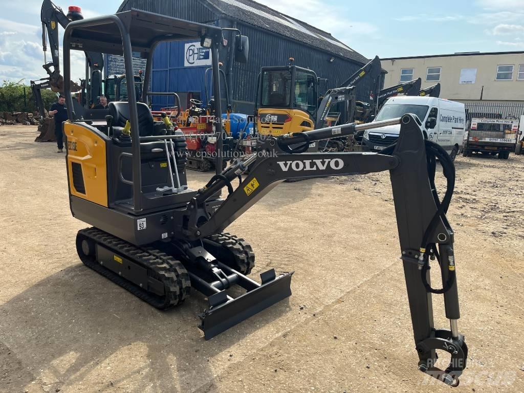 Volvo EC 18 E Mini rýpadlá < 7t