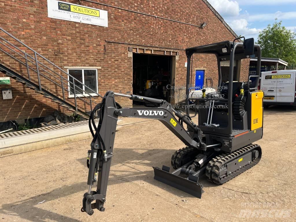 Volvo EC 18 E Mini rýpadlá < 7t