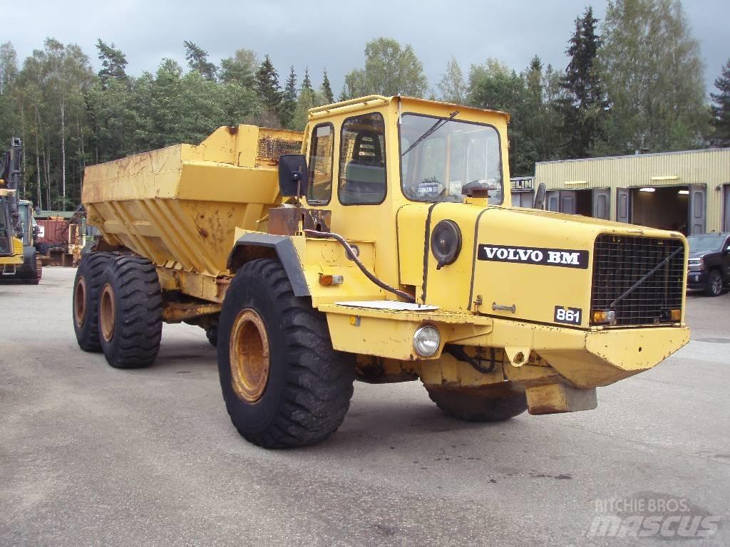 Volvo BM 861 6+6 Kĺbové nákladné autá