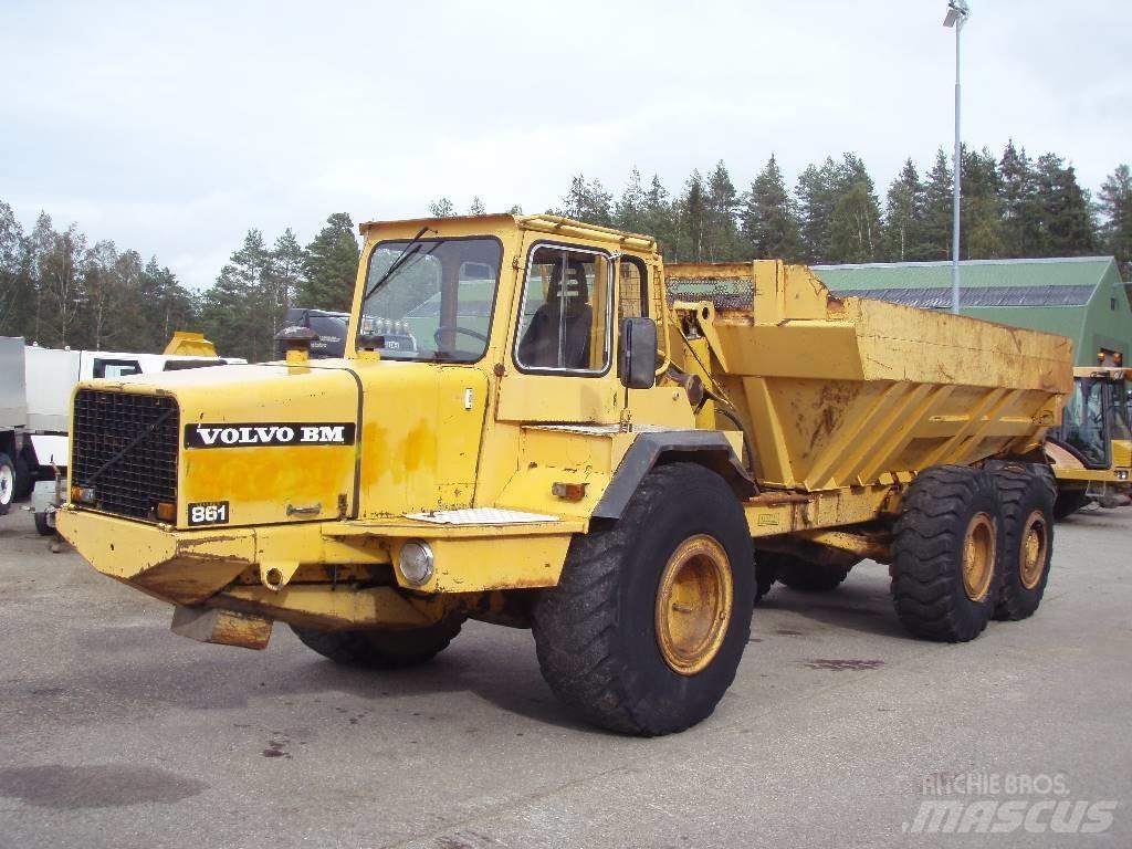 Volvo BM 861 6+6 Kĺbové nákladné autá